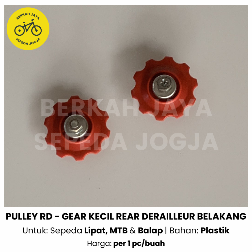 Pulley Gir Plastik Gear Belakang RD Rear Derrailleur 10T Untuk Sepeda Lipat MTB CTB Balap