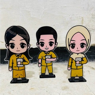 Piala Guru Karakter Guru Hadiah Guru Akrilik Piala Akrilik (Hari Guru PNS) Akrilik Saja - Piala Hari