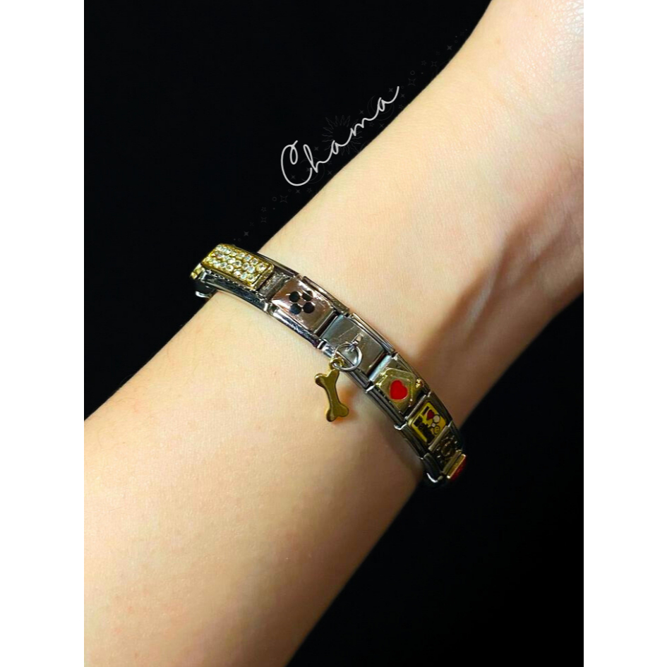Italian Charm Bracelet III (Nomination Bracelet, Custom Bracelet)