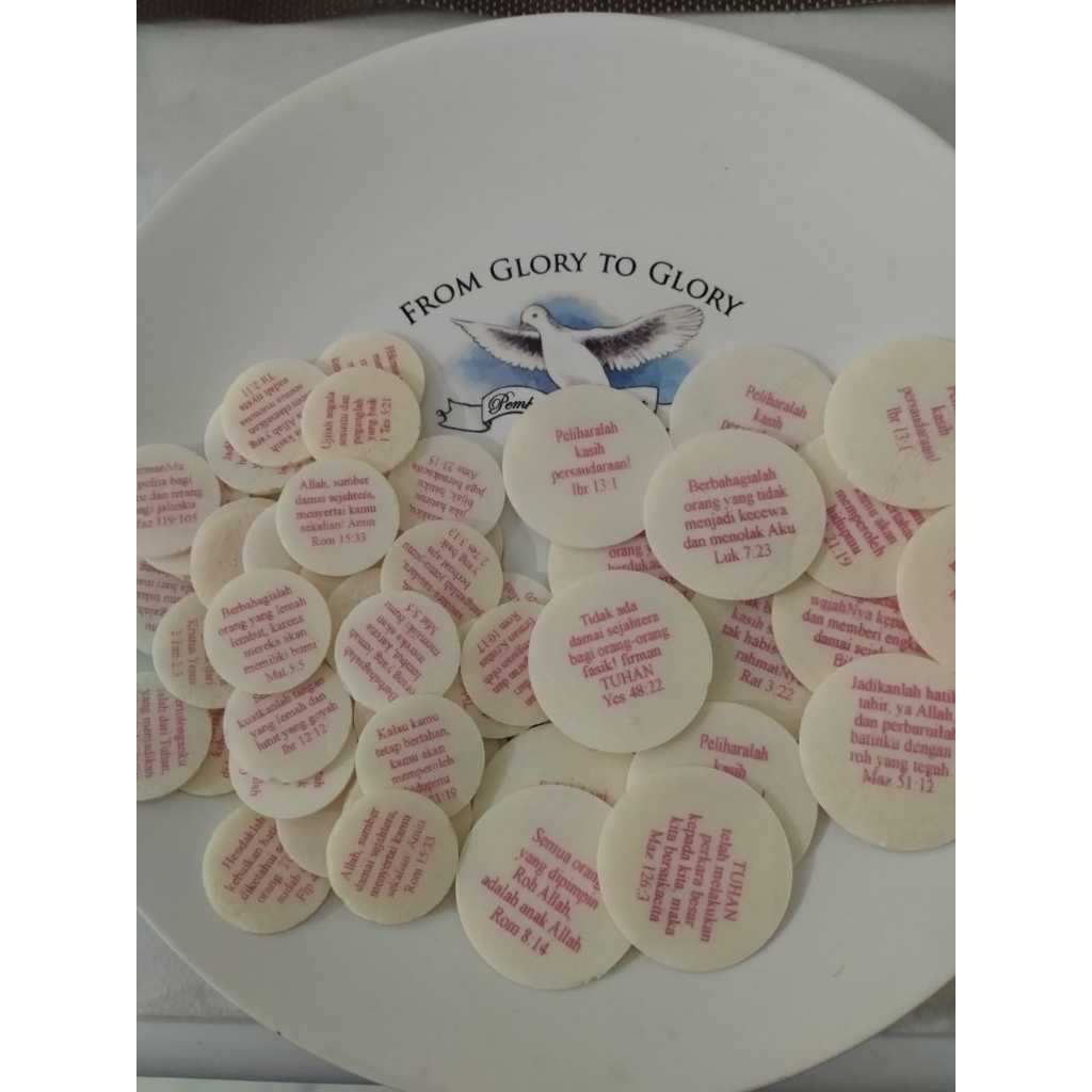 

Ssl09 Hosti Ayat Besar Botol (isi 60pcs)