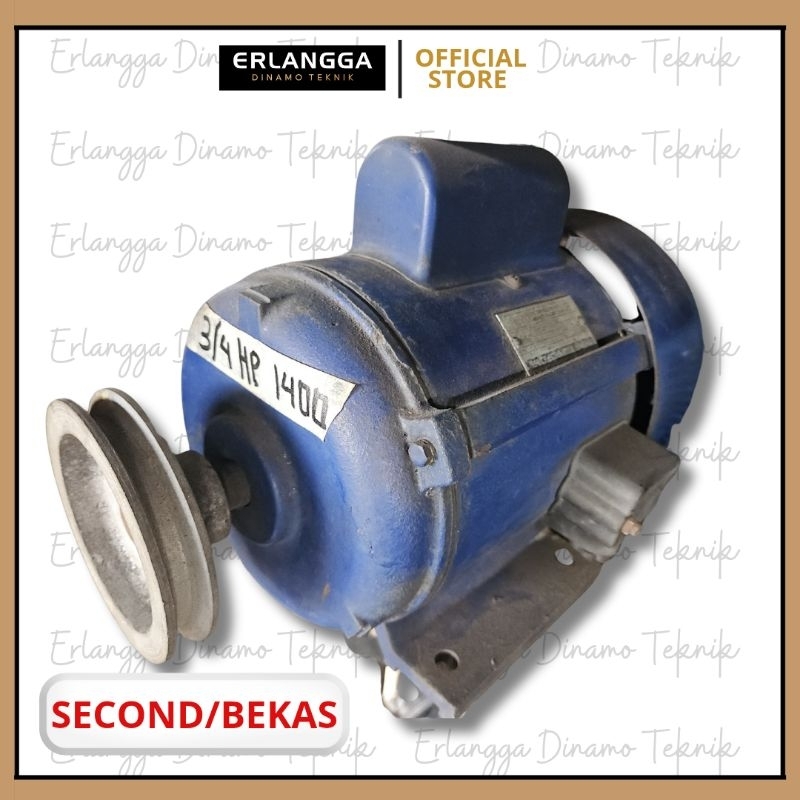 Dinamo Penggerak 3/4 HP - RPM 1400 - 1 Phase