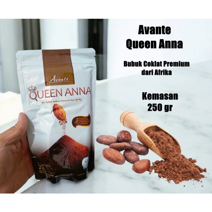 

Coklat Bubuk Premium dari Afrika Avante Queen Anna FAT 22/24