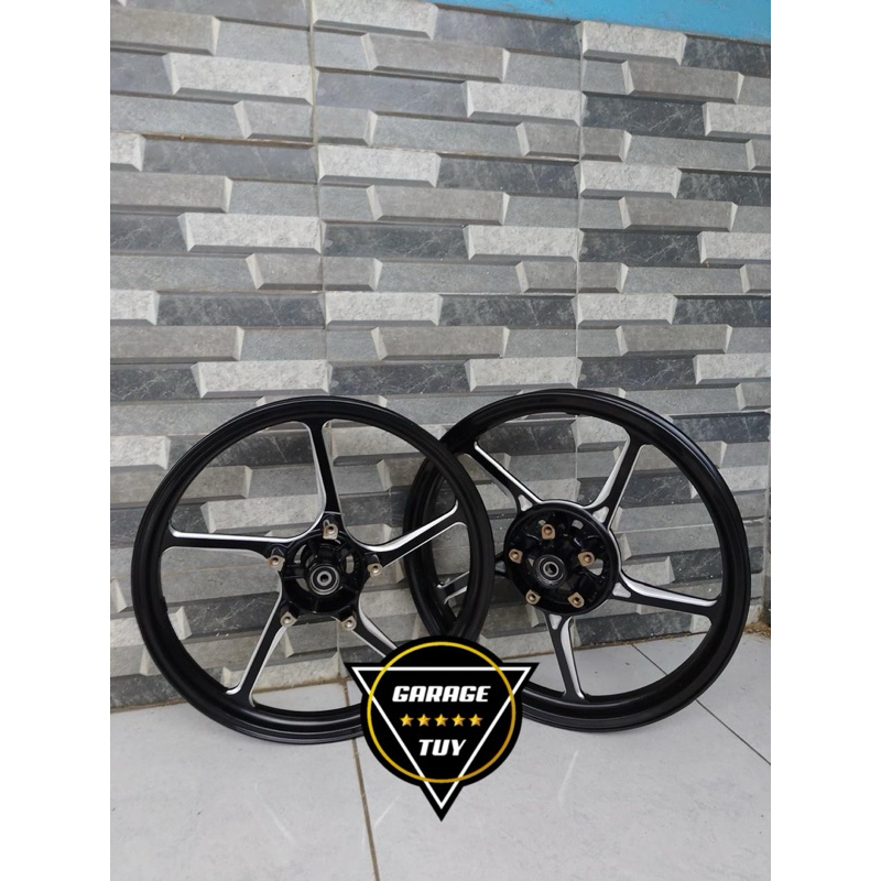 Velg racing V Rossi Sprint prime  Yamaha jupiter Mx king ukuran 17x160/185