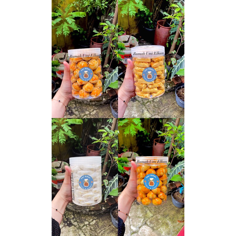 

COOKIES HAMPERS IDUL FITRI KUE LEBARAN UKURAN TOPLES TABUNG 800ML KUE SALJU KASSTANGEL NASTAR