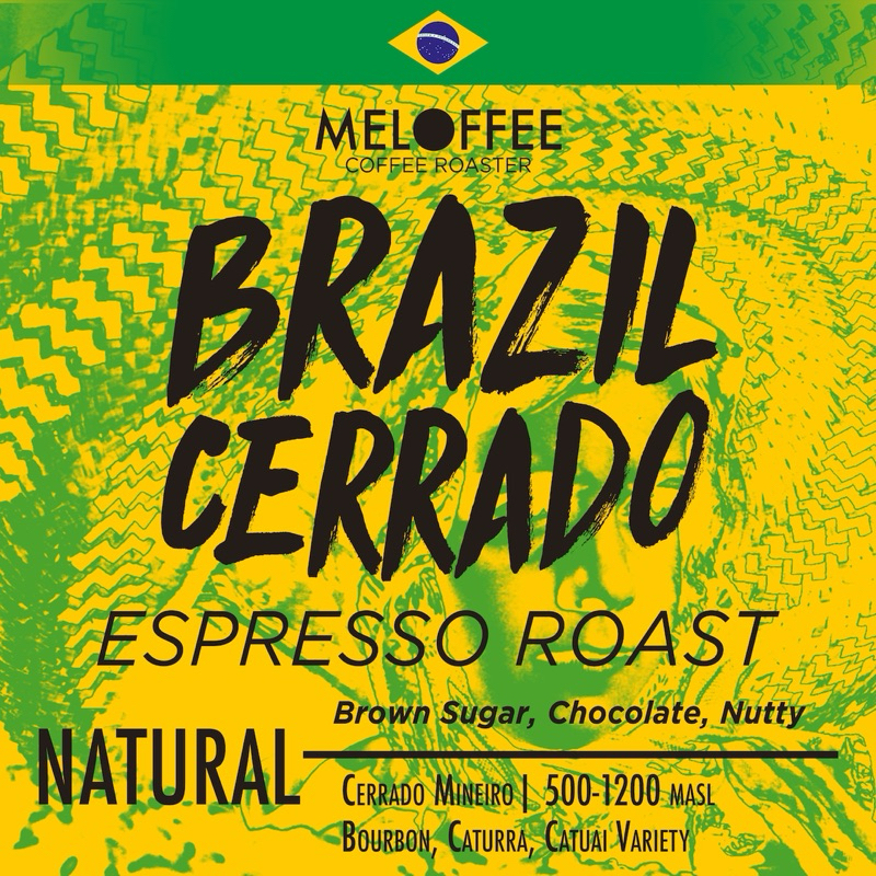 

BRAZIL CERRADO Natural - Kopi Espresso - MELOFFEE Coffee Roaster