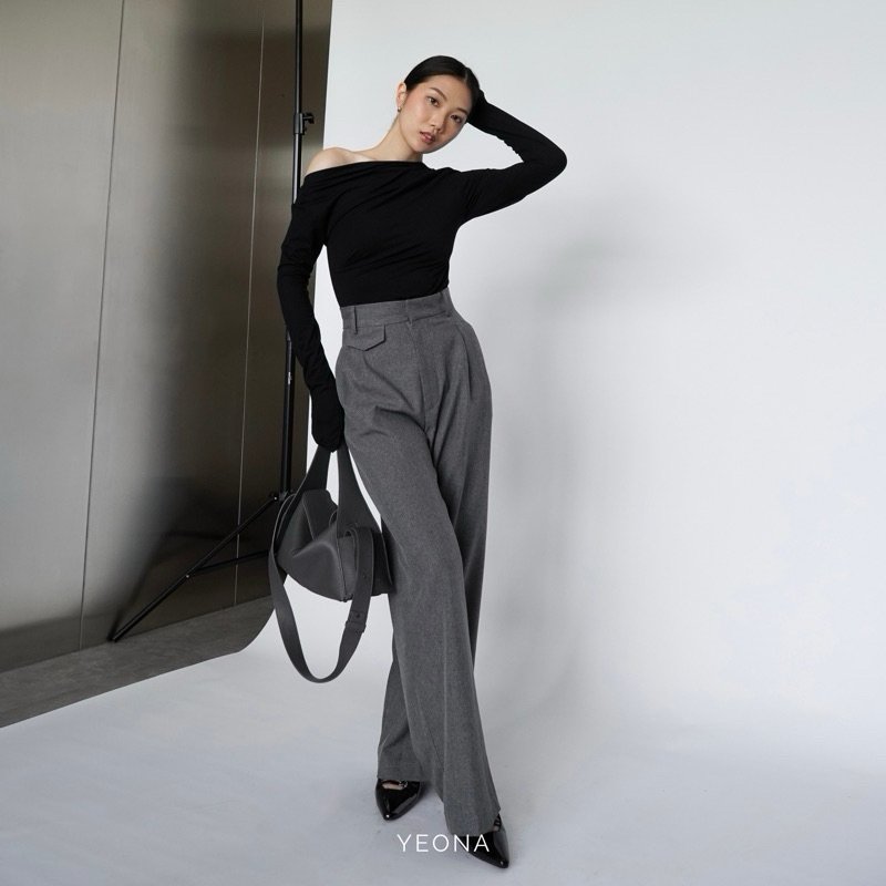 oro pants yeona.id grey (NEW)