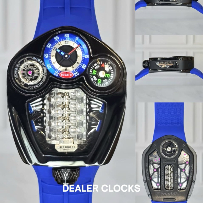 Jacob & Co Bugatti Tourbillon Blue Premium Cloning