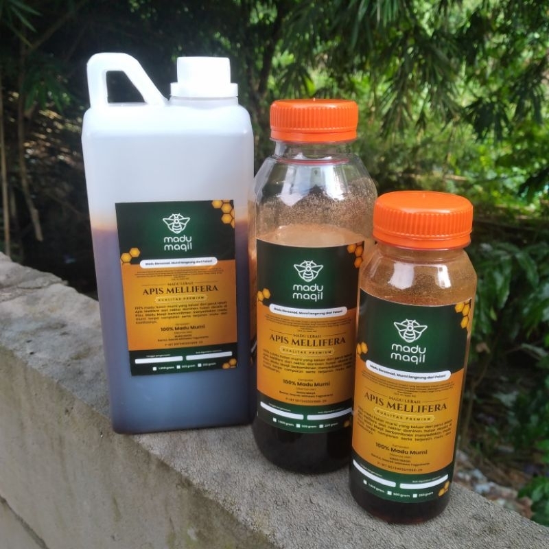 

MADU MAQIL ASLI MURNI LEBAH APIS MELLIFERA 600 GRAM