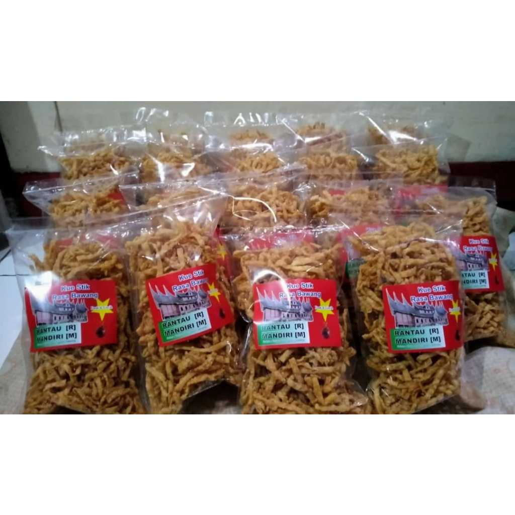 

Stik Bawang/ Kue Bawang Padang 250 gram/ Stik Bawang 250 gram Original Renyah Mantap