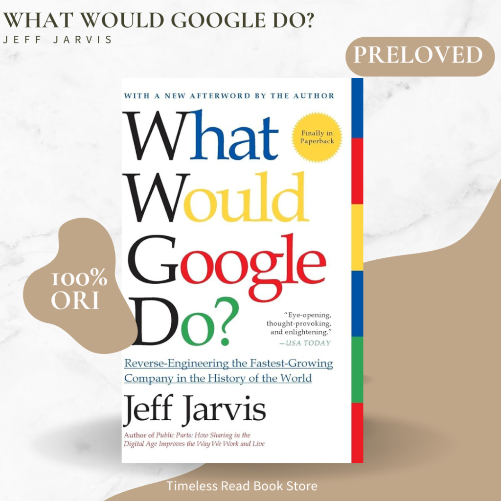 Jual Buku What Would Google Do Karya Jeff Jarvis Bahasa Inggris Preloved Original