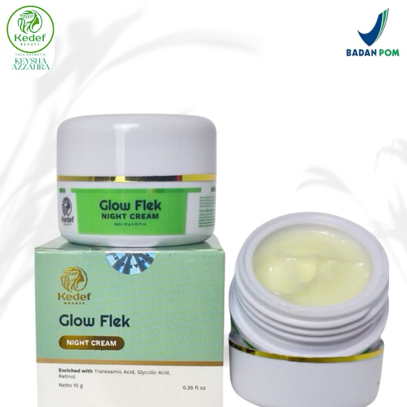 CREAM GLOW FLEK ASLI BPOM/CREAM MALAM FLEK HITAM ATAU MELASMA