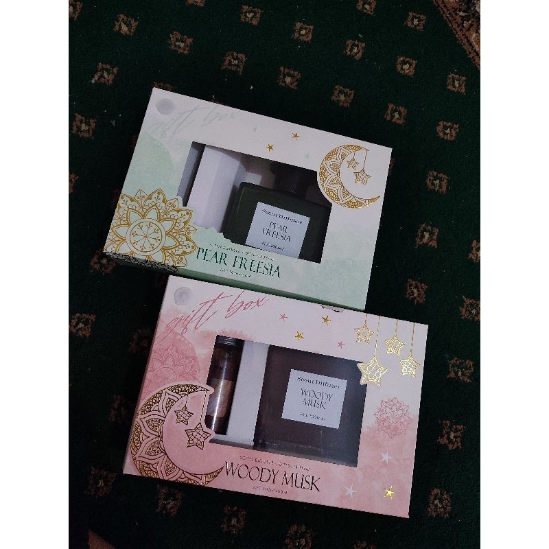 MINISO SPECIAL RAMADHAN REED DIFFUSER WOODY MUSK PEAR FRESIA