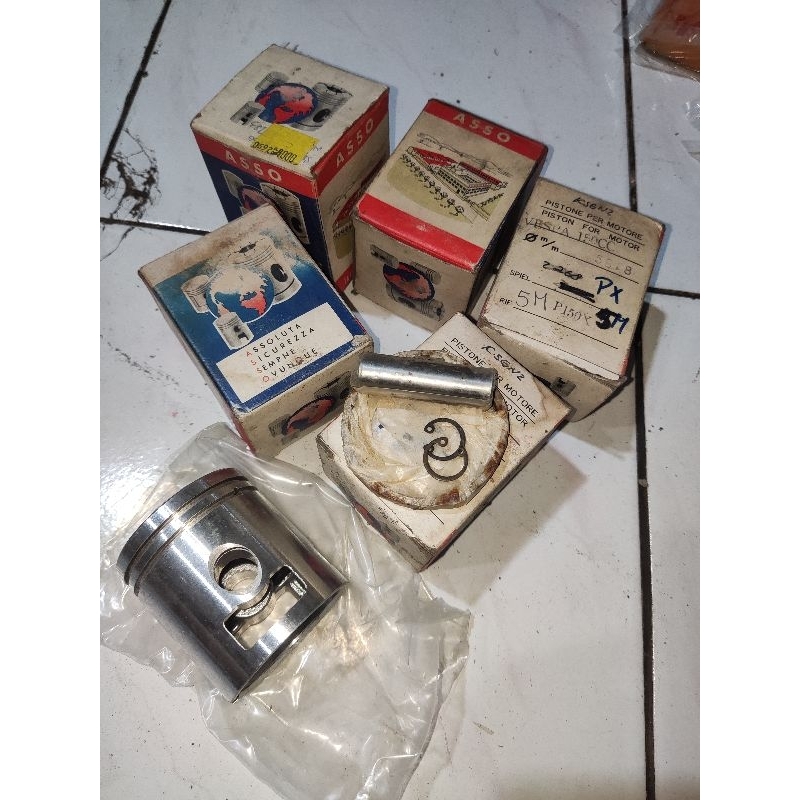 piston vespa PX ASSO lama