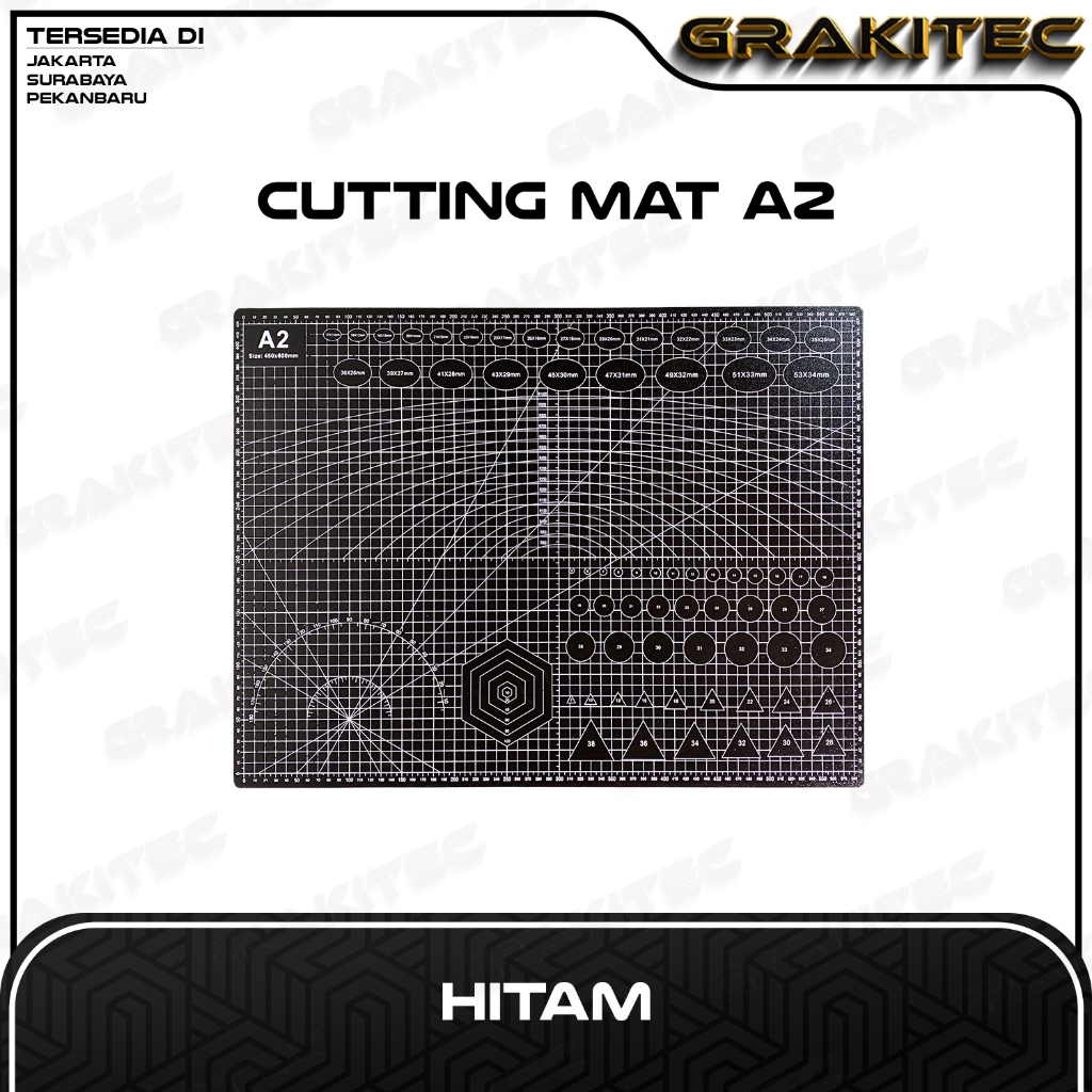 

Promo Alas Potong Kertas ( Cutting Mat ) A2 & A1 Bahan PVC, Double-Side, Self Healing untuk potong
