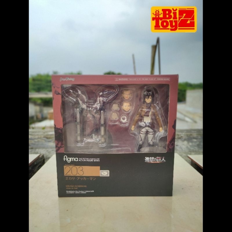 Figma Mikasa Attack On Titan Original (BIB)