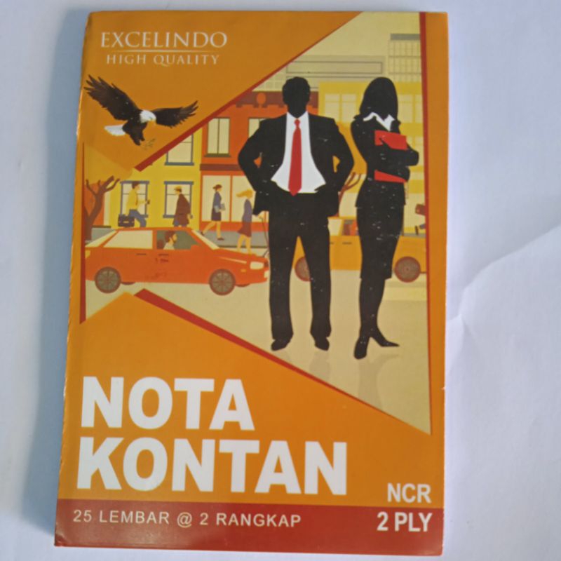 

Buku nota NCR 2ply isi 25 lmbr(10,5x15,5cm)