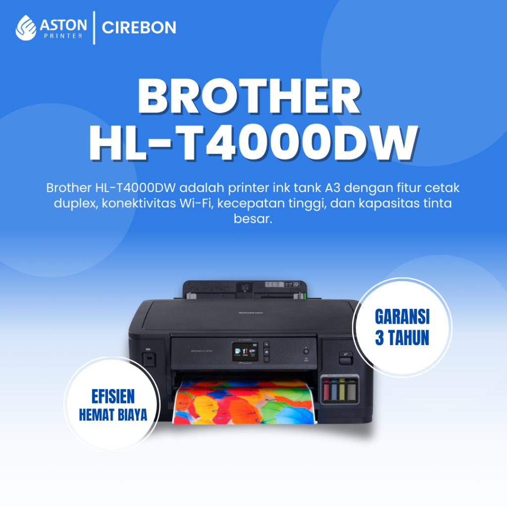 Printer Brother HL-T4000DW - Printer A3 Wireless Duplex