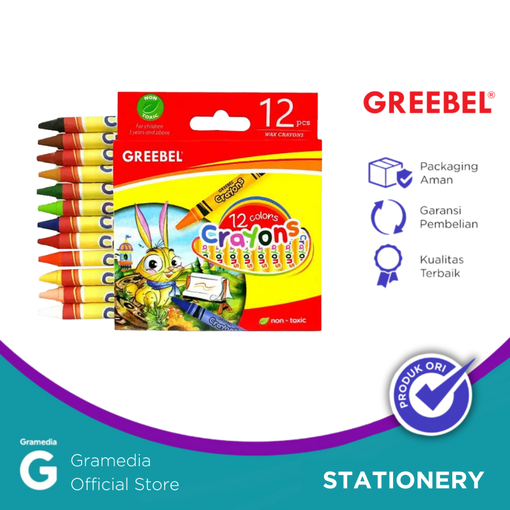 

GREEBEL WAX CRAYON 12C