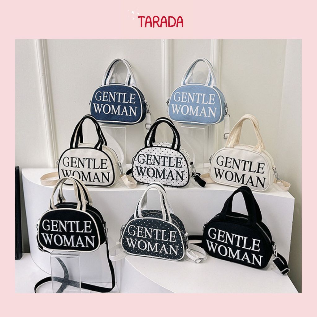 TARADA Tas Denim Sling Bag Tas Selempang GW Bangkok Import Premium Viral Thailand