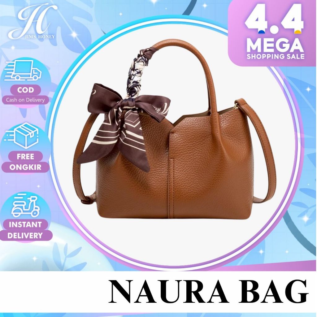 JIMS HONEY FOREVER NAURA BAG Tas Selempang dan Hand Bag Wanita Slingbag Cewek Jimshoney Trendy Elegan