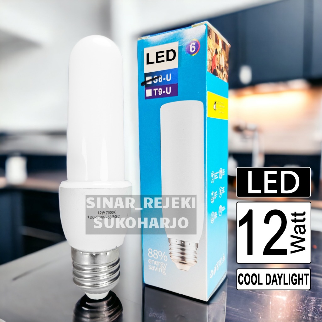 LAMPU LED STICK 6 / 12 W / LAMPU STIK / LAMPU PLC / LAMPU JARI