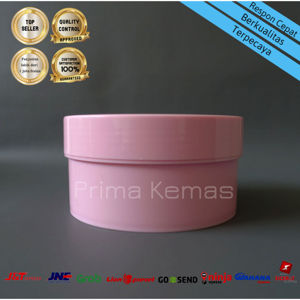 Kemasan Pot Lulur / Jar - kemasan kosmetik - Pot Lulur 200 gr