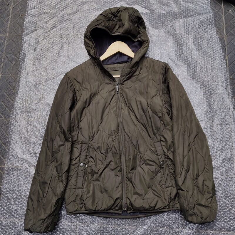 jacket Uniqlo warm Lined jacket Uniqlo olive