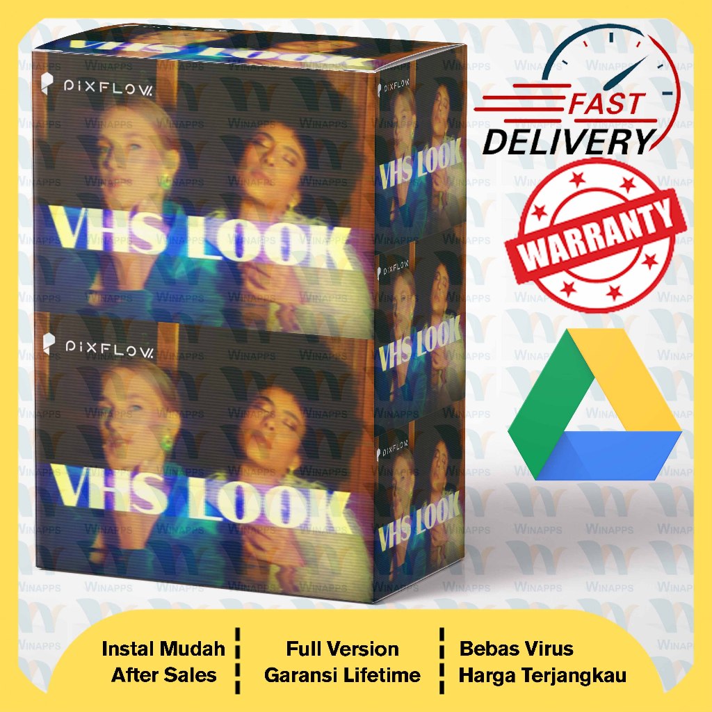 Pixflow – VHS Look Tape Effects