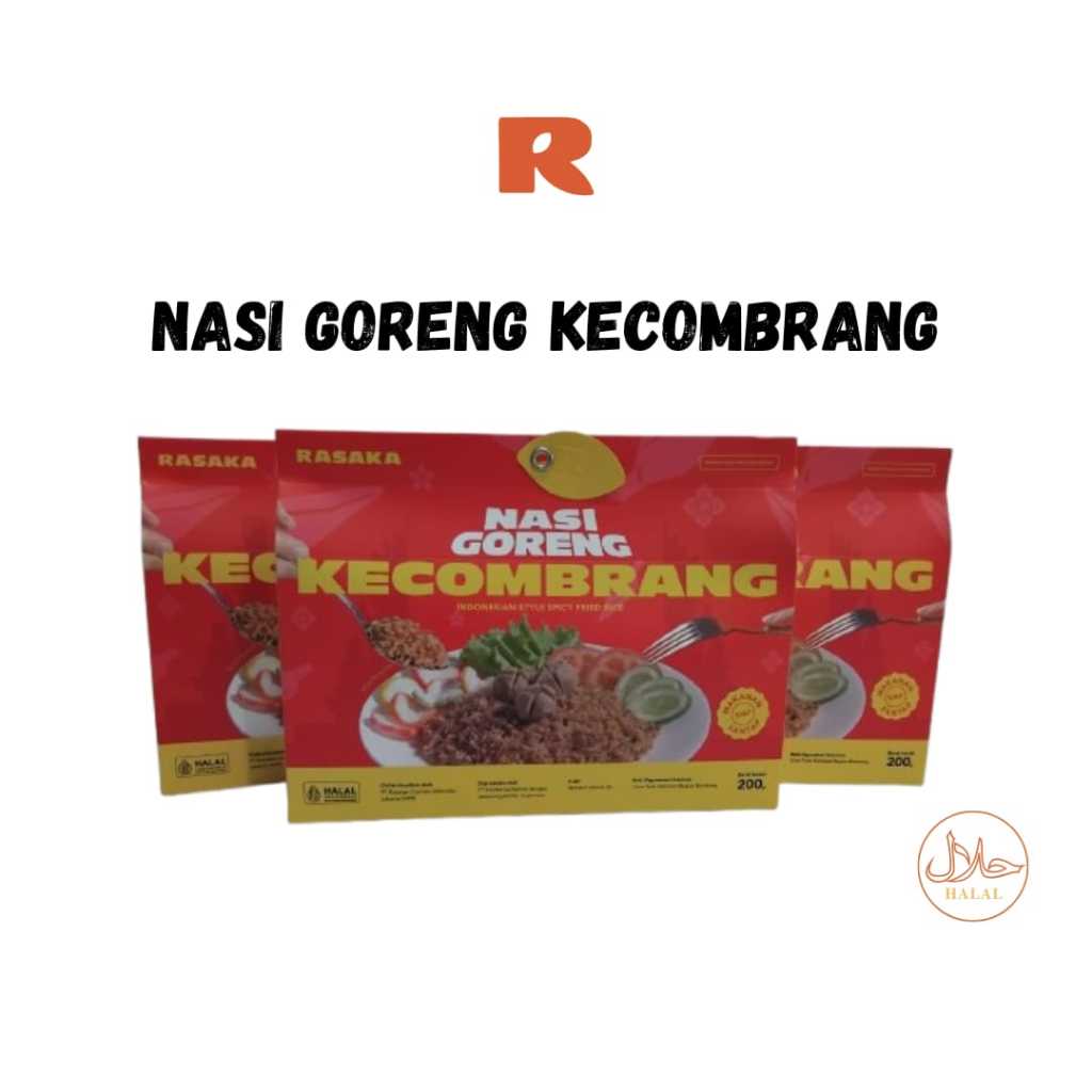

RASAKA NASI GORENG KECOMBRANG 200gr/ MAKANAN INSTANT/SIAP MAKAN/ READY TO EAT