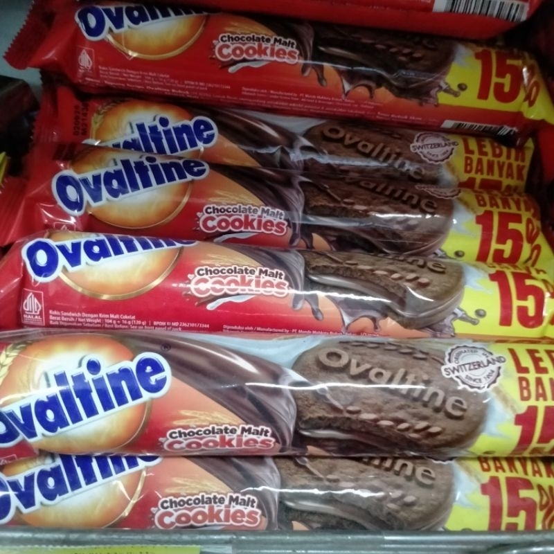 

Ovaltine Chocolat Malt Cookies 104gr