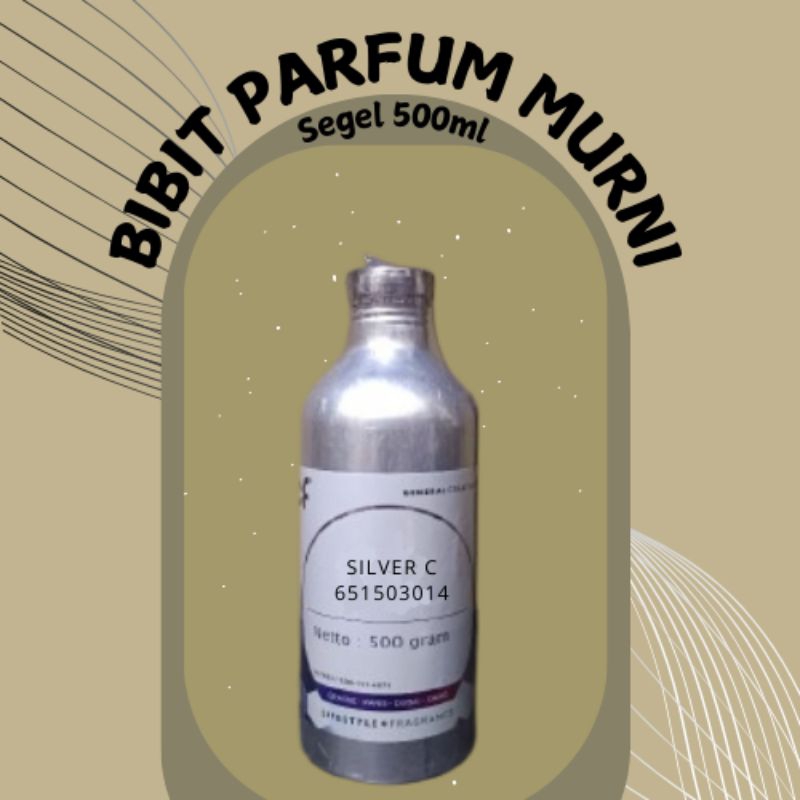 PARFUM SILVER C INSPIRED AVENTUS CREED BY GCF 500ML SEGEL