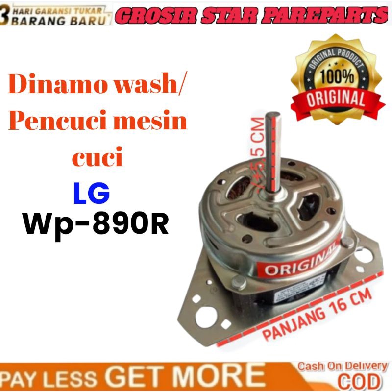 Dinamo pencuci mesin cuci LG WP-890R original