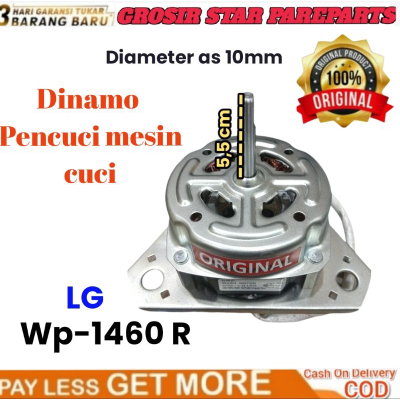 Dinamo pencuci mesin cuci LG WP-1460R original