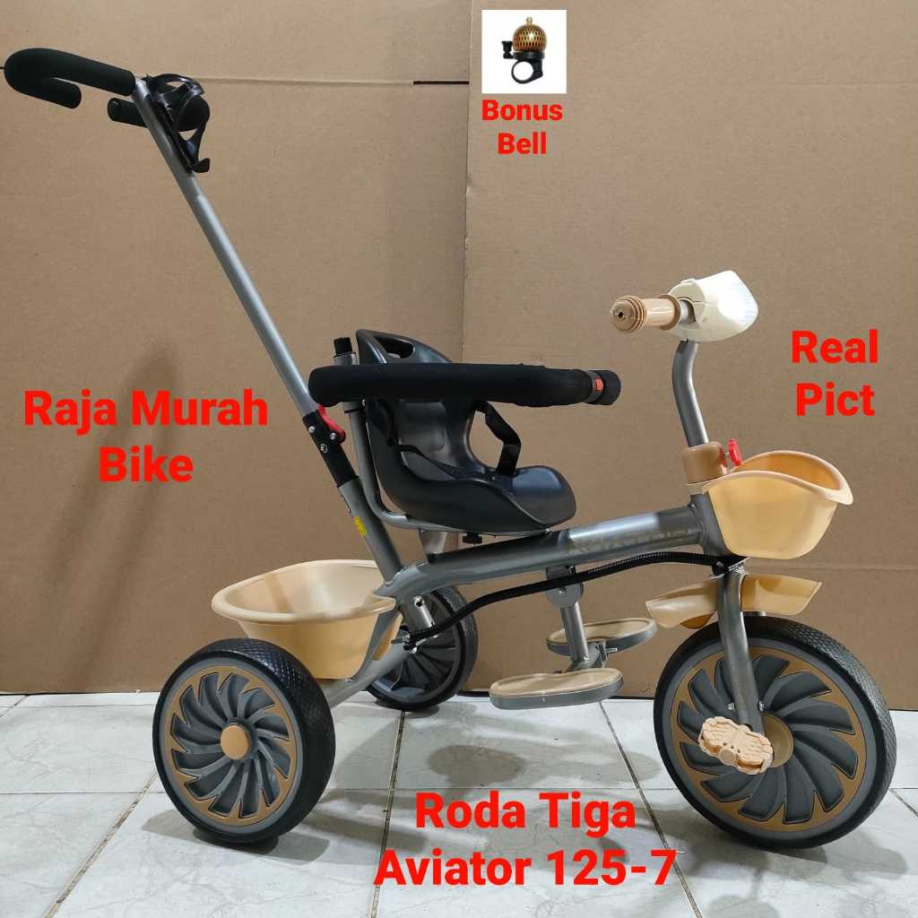 Sepeda Anak Roda Tiga Aviator AT 1257 Sepeda Anak Tricycle Aviator 1257
