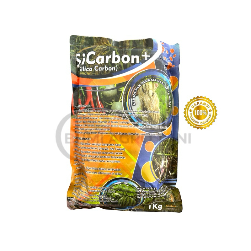 Pupuk SICARBON + Silika Carbon Asam Humat 1 Kg Si Carbon Sicarbon+ Sicarbon Plus