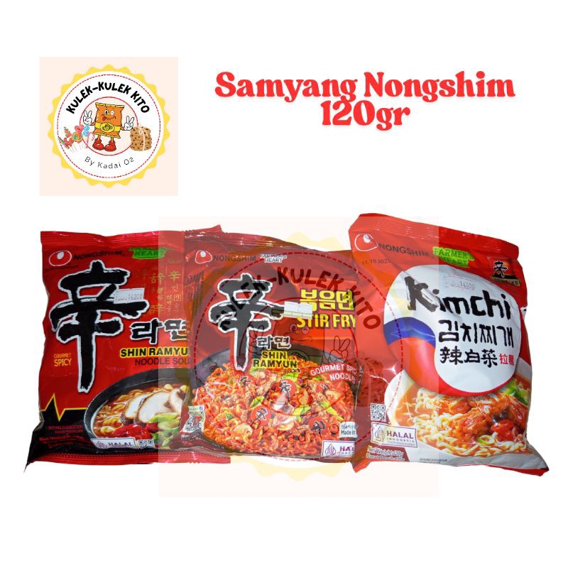 

1 pcs Samyang Nongshim 120gr