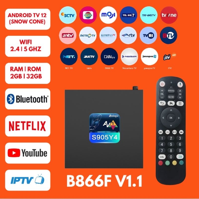 ANDROID TV BOX B866F V1.1 ROOT UNLOCK FULLSET CHANNEL LENGKAP