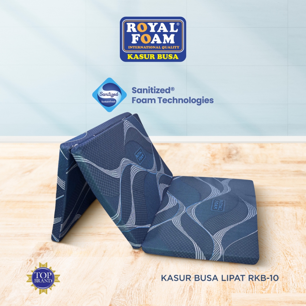 Kasur Busa Lipat Royal Foam Ekonomis Tebal 5 cm