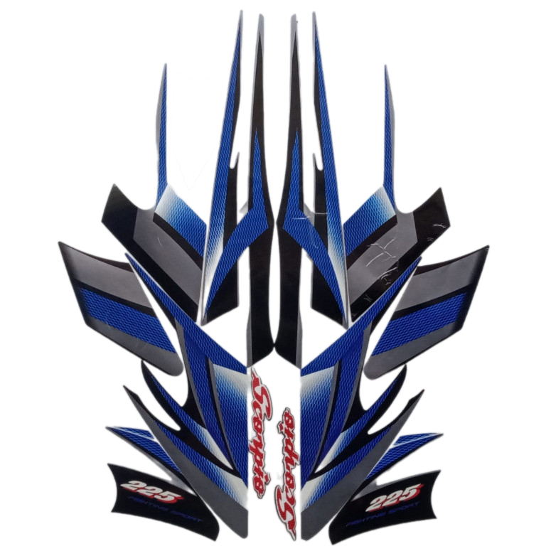 STRIPING STANDAR SCORPIO Z 2004 TERMURAH TERLARIS