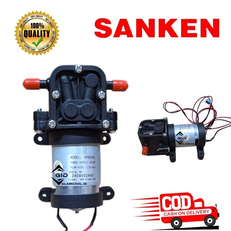 WATER PUMP SYSTEM POMPA AIR DISPENSER GALON BAWAH SANKEN | DINAMO SANKEN ORIGINAL