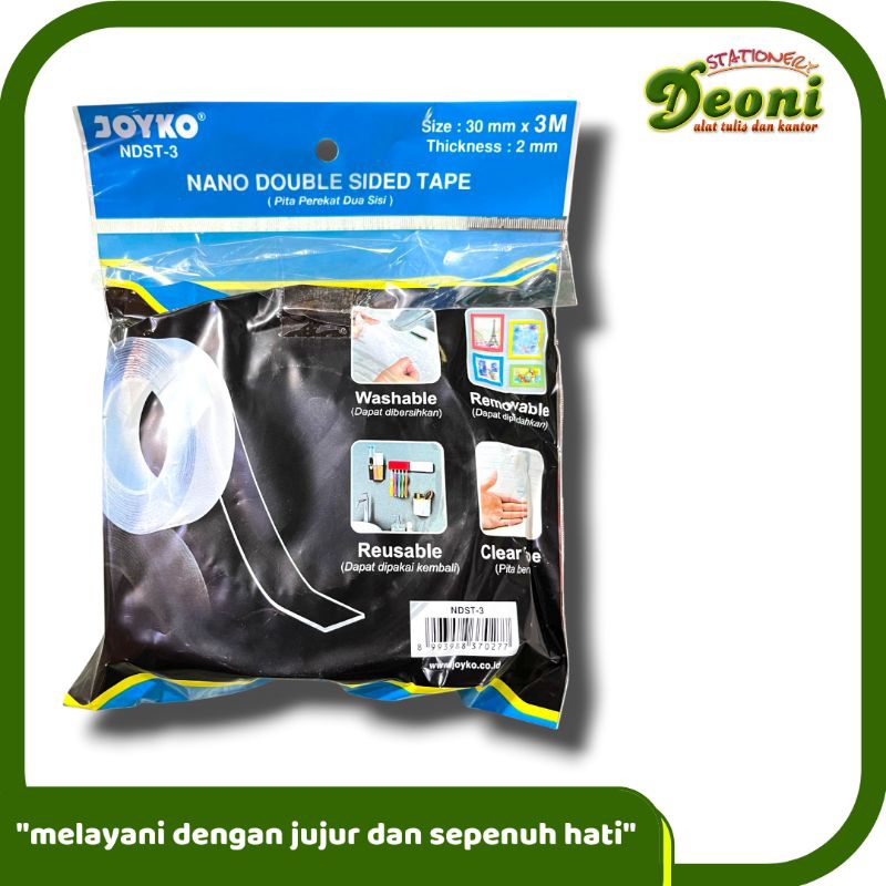 

JOYKO Nano Double Tape 30mm*3m NDST-3