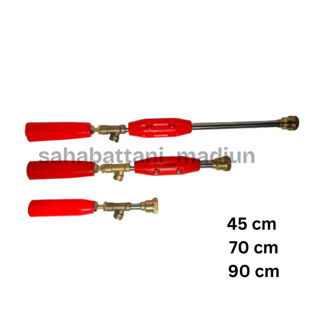 SPRAYER GUN SANCHIN /STIK SANCHIN 45CM 70CM 90CM Semprotan jet Stik Sprayer Lurus Cuci Mobil Motor