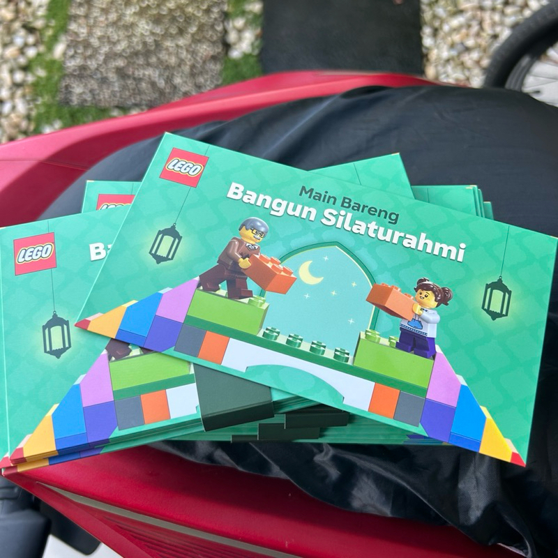 

Amplop Lebaran THR Lego Original set isi 10 pcs