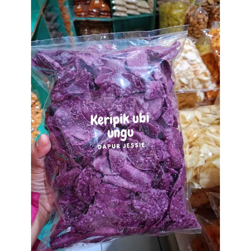 

kripik ubi ungu