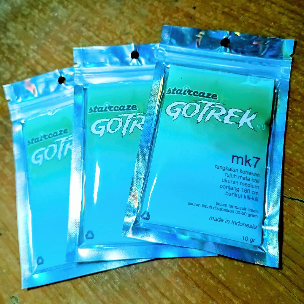 staircaze GOTREK v.0 rangkaian kotrekan pancing