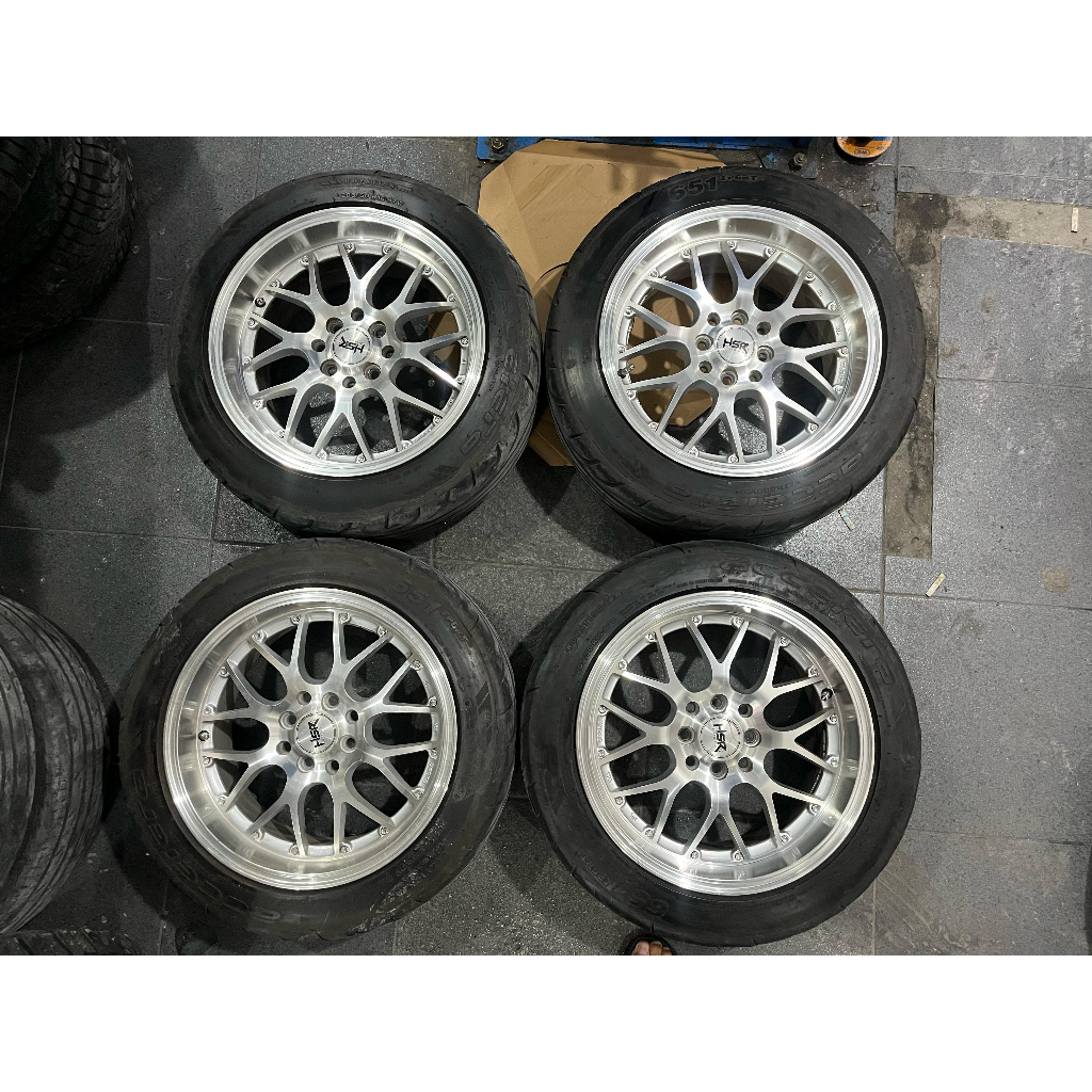 Velg Second R16 Untuk COROLLA CIVIC LANCER JAZZ DLL HSR OITA R16X7,5 PCD 4X100/114 + 205 50 R16