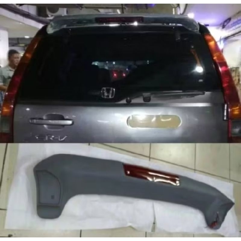 Zaitun Variasi Rear Spoiler Honda CR-V CRV 2003 2004 2005 2006 Gen 2 model standar ori