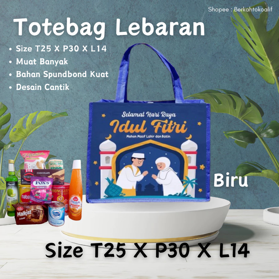 

Totebag Hampers Lebaran Limited Edition Toko Alif