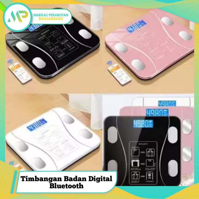 Timbangan badan digital body fat / timbangan badan Bluetooth
