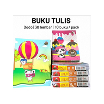

Buku Tulis Pendek 50 Lembar Merk BP/SA isi 10 buku